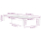 VidaXL (white, 100 x 200 cm) vidaXL Solid Wood Pine Bed Frame Bed Base Furniture Multi Colours Multi Sizes 9