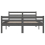 VidaXL (grey, 140 x 190 cm) vidaXL Solid Wood Bed Frame Bedroom Bedstead Bed Base Multi Colours/Sizes 6