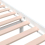 VidaXL (white, 150 x 200 cm) vidaXL Solid Wood Bed Frame Bedroom Bedstead Bed Base Multi Colours/Sizes 9