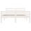 VidaXL (white, 150 x 200 cm) vidaXL Solid Wood Bed Frame Bedroom Bedstead Bed Base Multi Colours/Sizes 6