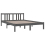VidaXL (grey, 135 x 190 cm) vidaXL Solid Wood Bed Frame Wooden Platform Bed Multi Colours Multi Sizes 4
