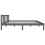VidaXL (grey, 135 x 190 cm) vidaXL Solid Wood Bed Frame Wooden Platform Bed Multi Colours Multi Sizes 6