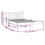 VidaXL (brown, 120 x 200 cm) vidaXL Solid Wood Bed Frame Wooden Platform Bed Multi Colours Multi Sizes 5