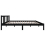 VidaXL (black, 150 x 200 cm) vidaXL Solid Wood Bed Frame Wooden Platform Bed Multi Colours Multi Sizes 6