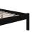 VidaXL (black, 100 x 200 cm) vidaXL Solid Wood Bed Frame Wooden Platform Bed Multi Colours Multi Sizes 8