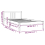 VidaXL (black, 100 x 200 cm) vidaXL Solid Wood Bed Frame Wooden Platform Bed Multi Colours Multi Sizes 10