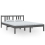 VidaXL (grey, 140 x 200 cm) vidaXL Solid Wood Bed Frame Wooden Platform Bed Multi Colours Multi Sizes 3