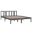 VidaXL (grey, 140 x 200 cm) vidaXL Solid Wood Bed Frame Wooden Platform Bed Multi Colours Multi Sizes 4