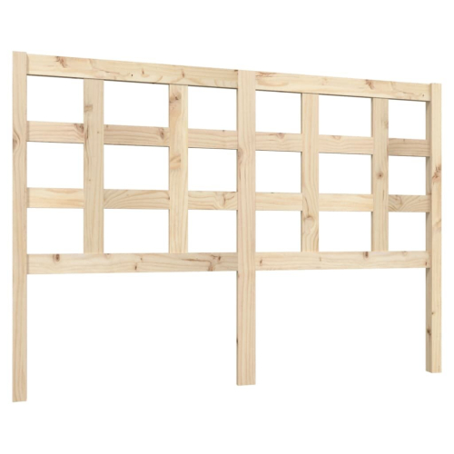 VidaXL (brown, 140.5 x 4 x 100 cm) vidaXL Bed Headboard Home Bedroom Decorative Bed Header Panel Solid Wood Pine 2