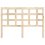 VidaXL (brown, 140.5 x 4 x 100 cm) vidaXL Bed Headboard Home Bedroom Decorative Bed Header Panel Solid Wood Pine 4