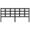 VidaXL (black, 205.5 x 4 x 100 cm) vidaXL Bed Headboard Home Bedroom Decorative Bed Header Panel Solid Wood Pine 4