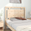 VidaXL (brown, 105.5 x 4 x 100 cm) vidaXL Bed Headboard Home Bedroom Decorative Bed Header Panel Solid Wood Pine 4