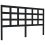 VidaXL (black, 165.5 x 4 x 100 cm) vidaXL Bed Headboard Home Bedroom Decorative Bed Header Panel Solid Wood Pine 3