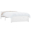 VidaXL (white, 90 x 190 cm) vidaXL Solid Wood Bed Frame Home Wooden Bedstead Bed Base Multi Colours/Sizes 4