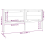 VidaXL (brown, 205.5 x 4 x 100 cm) vidaXL Bed Headboard Home Bedroom Decorative Bed Header Panel Solid Wood Pine 7