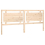 VidaXL (brown, 205.5 x 4 x 100 cm) vidaXL Bed Headboard Home Bedroom Decorative Bed Header Panel Solid Wood Pine 3