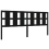 VidaXL (black, 205.5 x 4 x 100 cm) vidaXL Bed Headboard Home Bedroom Decorative Bed Header Panel Solid Wood Pine 3
