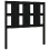 VidaXL (black, 95.5 x 4 x 100 cm) vidaXL Bed Headboard Home Bedroom Decorative Bed Header Panel Solid Wood Pine 3
