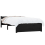 VidaXL (black, 90 x 200 cm) vidaXL Solid Wood Bed Frame Home Wooden Bedstead Bed Base Multi Colours/Sizes 4