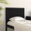 VidaXL (black, 95.5 x 4 x 100 cm) vidaXL Bed Headboard Home Bedroom Decorative Bed Header Panel Solid Wood Pine 4