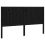 VidaXL (black, 125.5 x 4 x 100 cm) vidaXL Bed Headboard Home Bedroom Decorative Bed Header Panel Solid Wood Pine 3