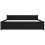 VidaXL (black, 150 x 200 cm) vidaXL Solid Wood Bed Frame Home Wooden Bedstead Bed Base Multi Colours/Sizes 6