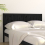 VidaXL (black, 125.5 x 4 x 100 cm) vidaXL Bed Headboard Home Bedroom Decorative Bed Header Panel Solid Wood Pine 4