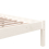 VidaXL (white, 200 x 200 cm) vidaXL Solid Wood Bed Frame Wooden Platform Bed Multi Colours Multi Sizes 7