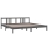 VidaXL (grey, 200 x 200 cm) vidaXL Solid Wood Bed Frame Wooden Platform Bed Multi Colours Multi Sizes 4