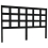 VidaXL (black, 145.5 x 4 x 100 cm) vidaXL Bed Headboard Home Bedroom Decorative Bed Header Panel Solid Wood Pine 3