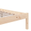 VidaXL (brown, 200 x 200 cm) vidaXL Solid Wood Bed Frame Wooden Platform Bed Multi Colours Multi Sizes 7
