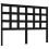 VidaXL (black, 125.5 x 4 x 100 cm) vidaXL Bed Headboard Home Bedroom Decorative Bed Header Panel Solid Wood Pine 3
