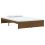 VidaXL (honey brown, 120 x 190 cm) vidaXL Solid Wood Bed Frame Bedroom Bedstead Bed Base Multi Colours/Sizes 4