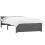 VidaXL (grey, 75 x 190 cm) vidaXL Solid Wood Bed Frame Home Wooden Bedstead Bed Base Multi Colours/Sizes 4