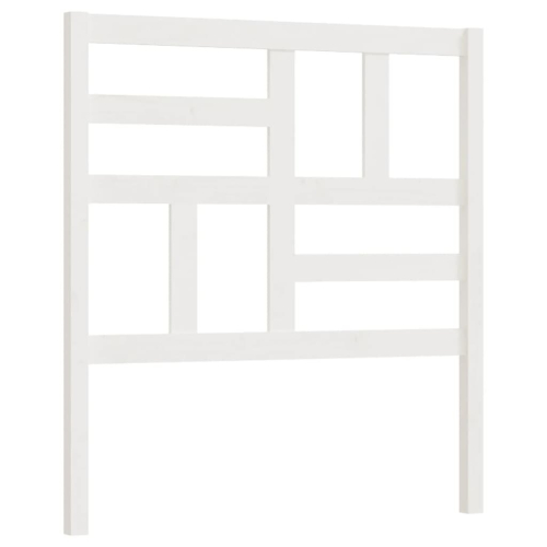 VidaXL (white, 106 x 4 x 104 cm) vidaXL Bed Headboard Home Bedroom Decorative Bed Header Panel Solid Wood Pine 2