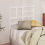 VidaXL (white, 96 x 4 x 104 cm) vidaXL Bed Headboard Home Bedroom Decorative Bed Header Panel Solid Wood Pine 4