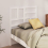 VidaXL (white, 106 x 4 x 104 cm) vidaXL Bed Headboard Home Bedroom Decorative Bed Header Panel Solid Wood Pine 4
