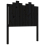VidaXL (black, 96 x 4 x 110 cm) vidaXL Bed Headboard Bedroom Bed Header Decorative Headboard Solid Wood Pine 3