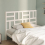 VidaXL (white, 126 x 4 x 104 cm) vidaXL Bed Headboard Home Bedroom Decorative Bed Header Panel Solid Wood Pine 4