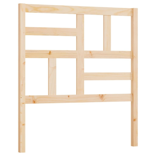VidaXL (brown, 81 x 4 x 104 cm) vidaXL Bed Headboard Home Bedroom Decorative Bed Header Panel Solid Wood Pine 2