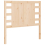 VidaXL (brown, 96 x 4 x 100 cm) vidaXL Headboard Bedroom Bed Headboard Decorative Bed Header Solid Wood Pine 3