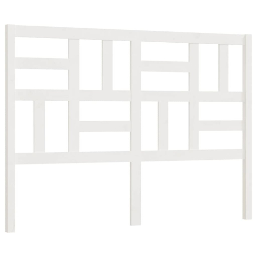 VidaXL (white, 166 x 4 x 104 cm) vidaXL Bed Headboard Home Bedroom Decorative Bed Header Panel Solid Wood Pine 2