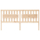 VidaXL (brown, 185.5 x 4 x 100 cm) vidaXL Bed Headboard Home Bedroom Decorative Bed Header Panel Solid Wood Pine 4