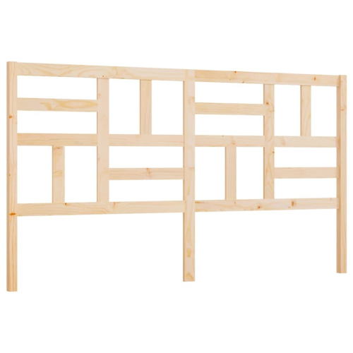 VidaXL (brown, 206 x 4 x 104 cm) vidaXL Bed Headboard Home Bedroom Decorative Bed Header Panel Solid Wood Pine 2