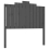 VidaXL (grey, 106 x 4 x 110 cm) vidaXL Bed Headboard Bedroom Bed Header Decorative Headboard Solid Wood Pine 7