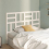 VidaXL (white, 166 x 4 x 104 cm) vidaXL Bed Headboard Home Bedroom Decorative Bed Header Panel Solid Wood Pine 4
