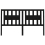 VidaXL (black, 206 x 4 x 100 cm) vidaXL Headboard Bedroom Bed Headboard Decorative Bed Header Solid Wood Pine 4
