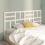 VidaXL (white, 206 x 4 x 104 cm) vidaXL Bed Headboard Home Bedroom Decorative Bed Header Panel Solid Wood Pine 4
