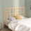 VidaXL (brown, 146 x 4 x 104 cm) vidaXL Bed Headboard Home Bedroom Decorative Bed Header Panel Solid Wood Pine 4