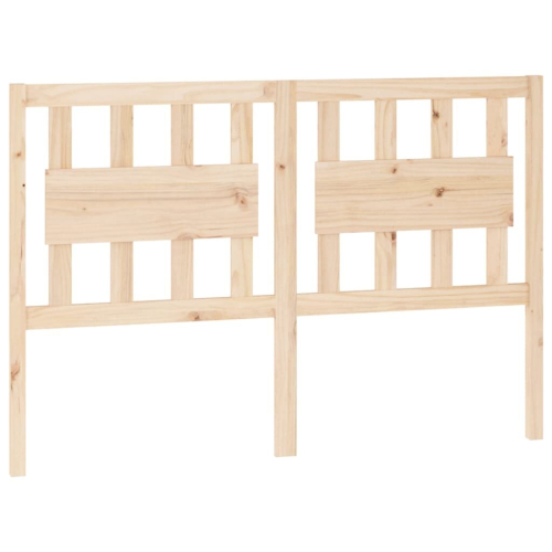 VidaXL (brown, 140.5 x 4 x 100 cm) vidaXL Bed Headboard Home Bedroom Decorative Bed Header Panel Solid Wood Pine 2